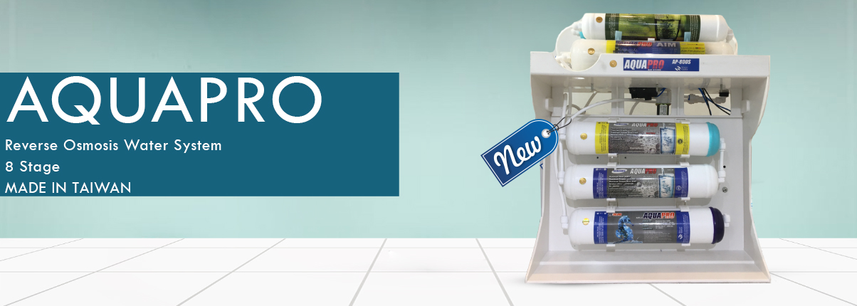 دستگاه تصفیه آب 8مرحله اینلاین آکواپرو